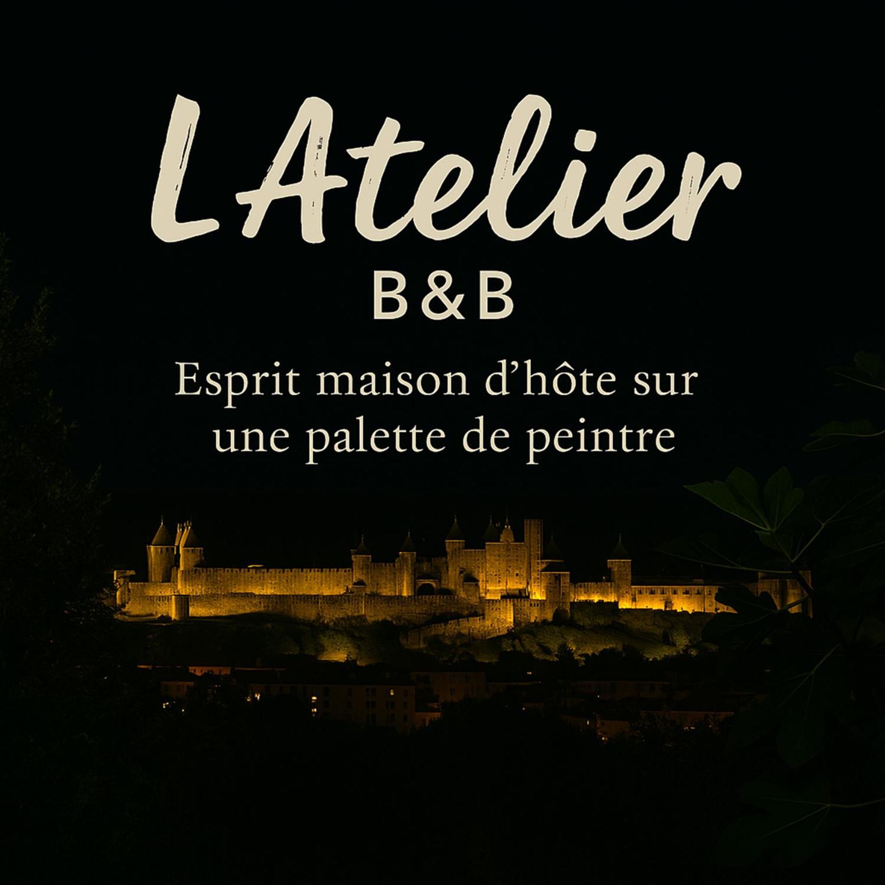 L'Atelier B&B, Amazing View & Spa Carcassonne Exteriér fotografie